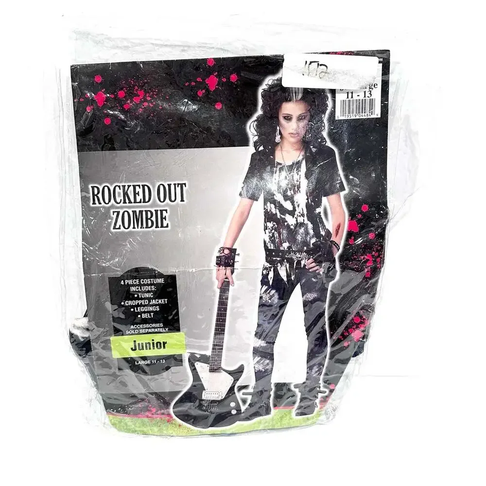 California Costumes Rocked Out Zombie 5pc Halloween Cosplay Costume